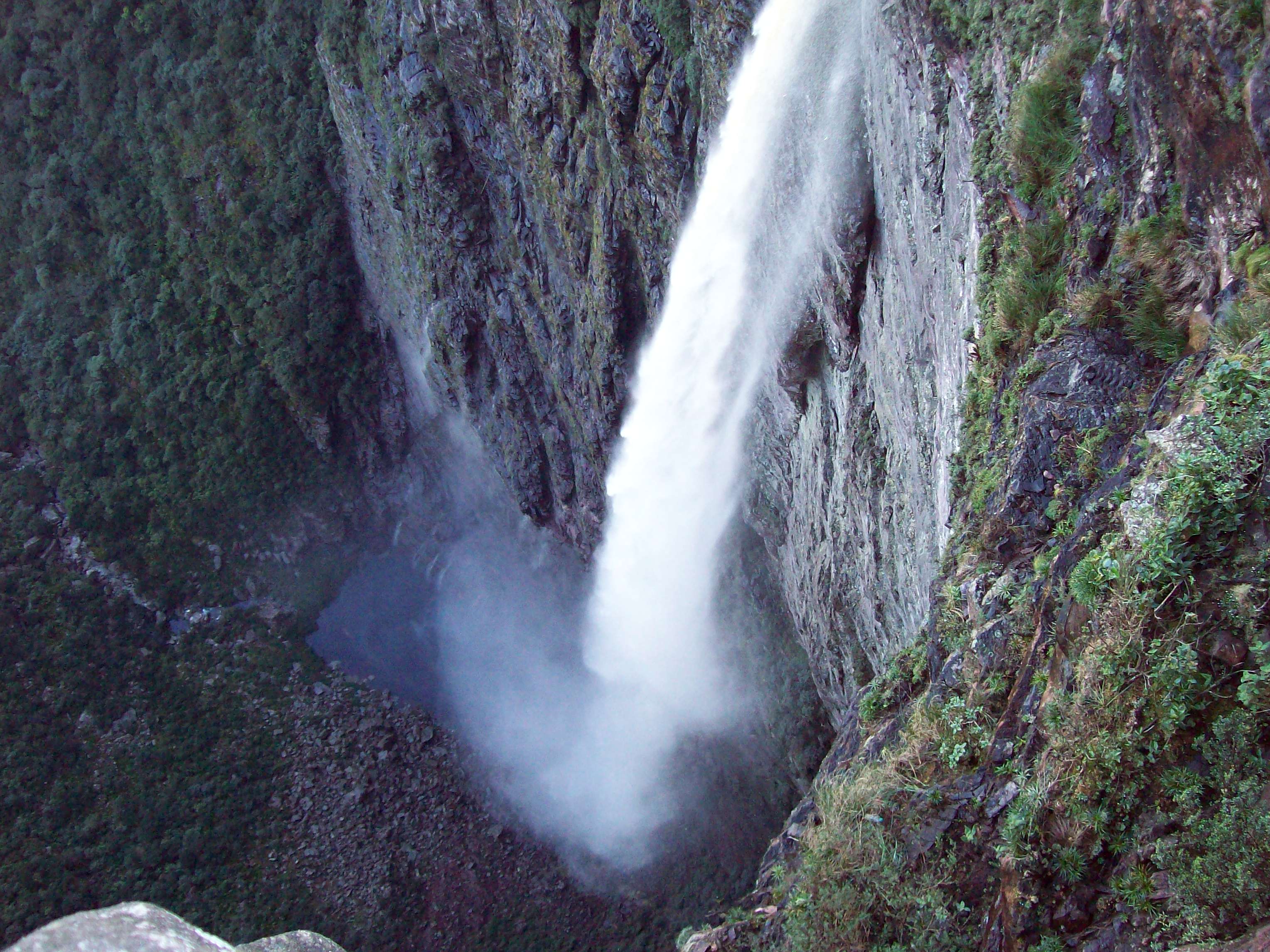 cachoeira da fumaça