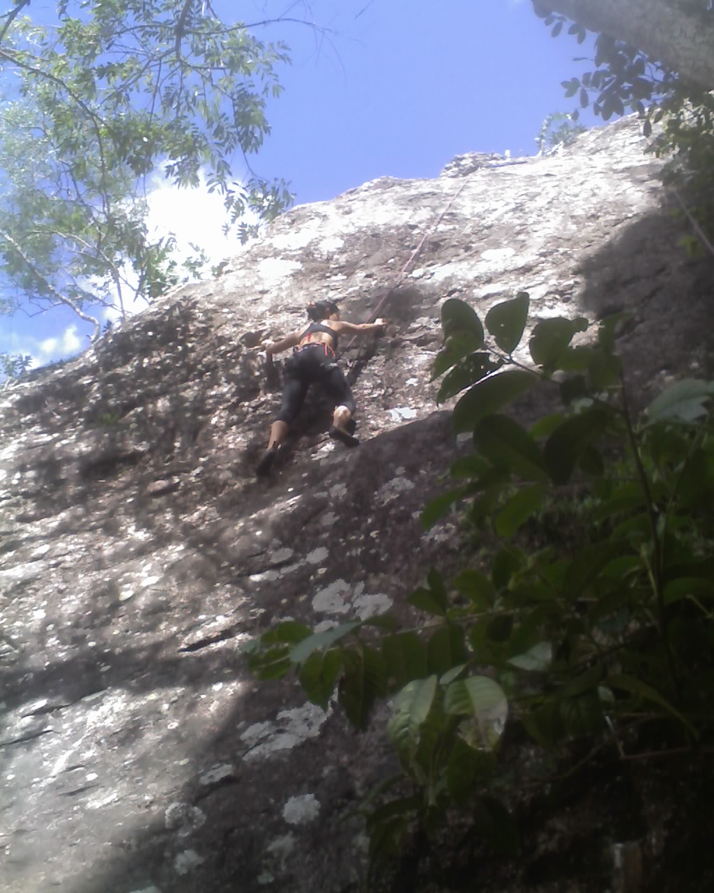 Escalada no Serrano