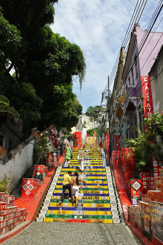 Escadaria em Santa Teresa RJ