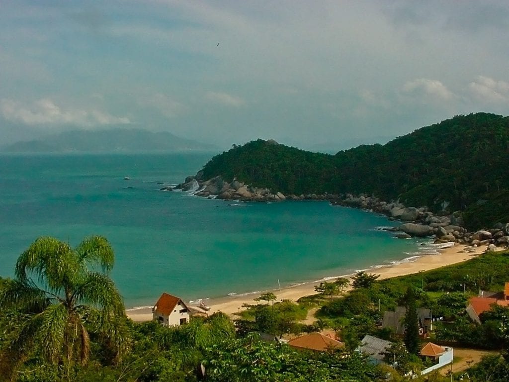 Vista na chegada à Praia da Tainha - Foto: Silnei L Andrade / Mochila Brasil