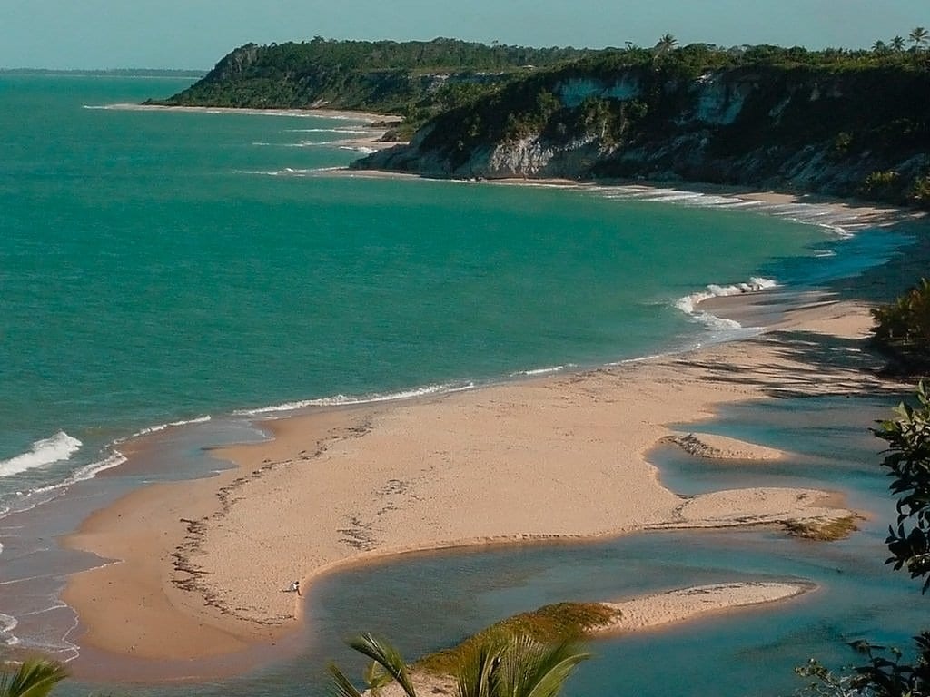 Praia do Espelho, uma das mais belas do Brasil - Foto: Silnei L Andrade / Mochila Brasil