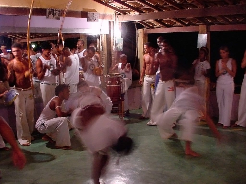 Capoeira é um dos atrativos do local - Foto: Silnei L Andrade / Mochila Brasil
