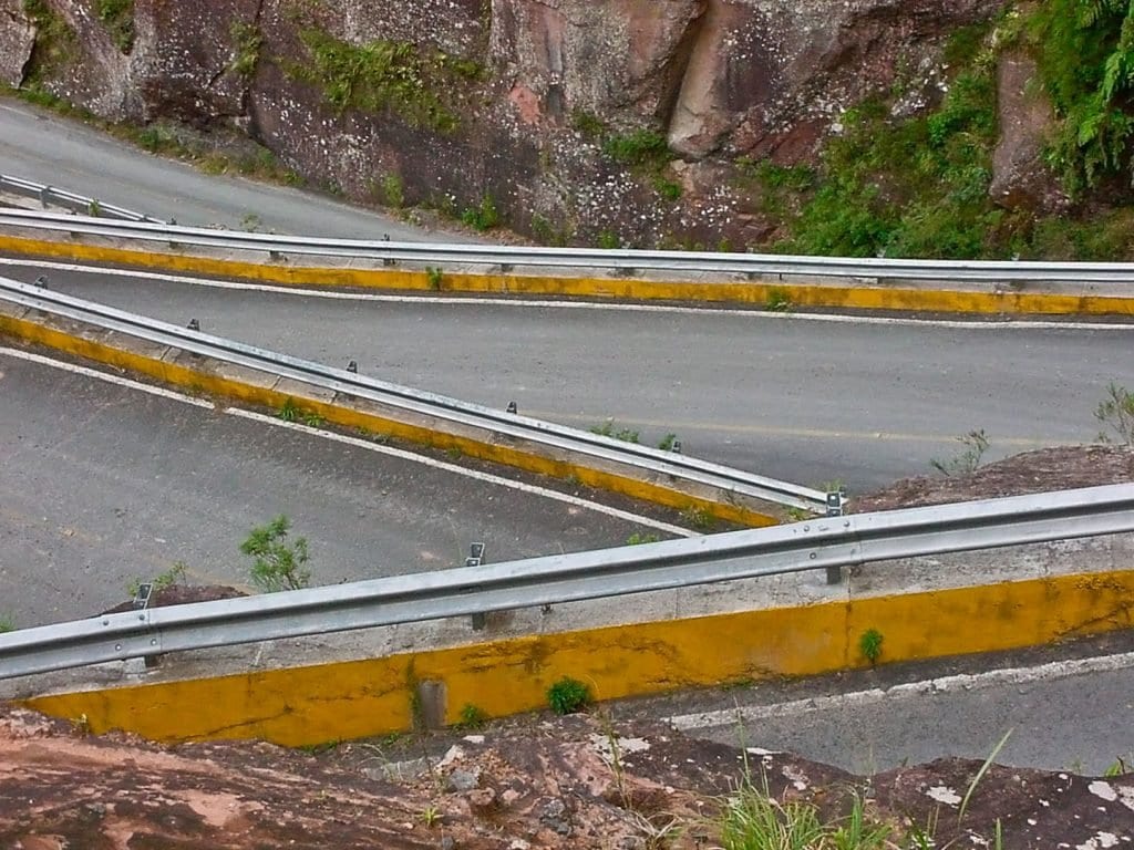 Estrada da Serra do Corvo Branco - Foto: Silnei L Andrade / Mochila Brasil