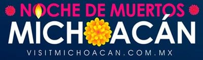 Crisântemo também é um dos símbolos da festa. Na foto, detalhe de um cartaz das comemorações no Estado de Michoacan / Reprodução VisitMichoacan.com