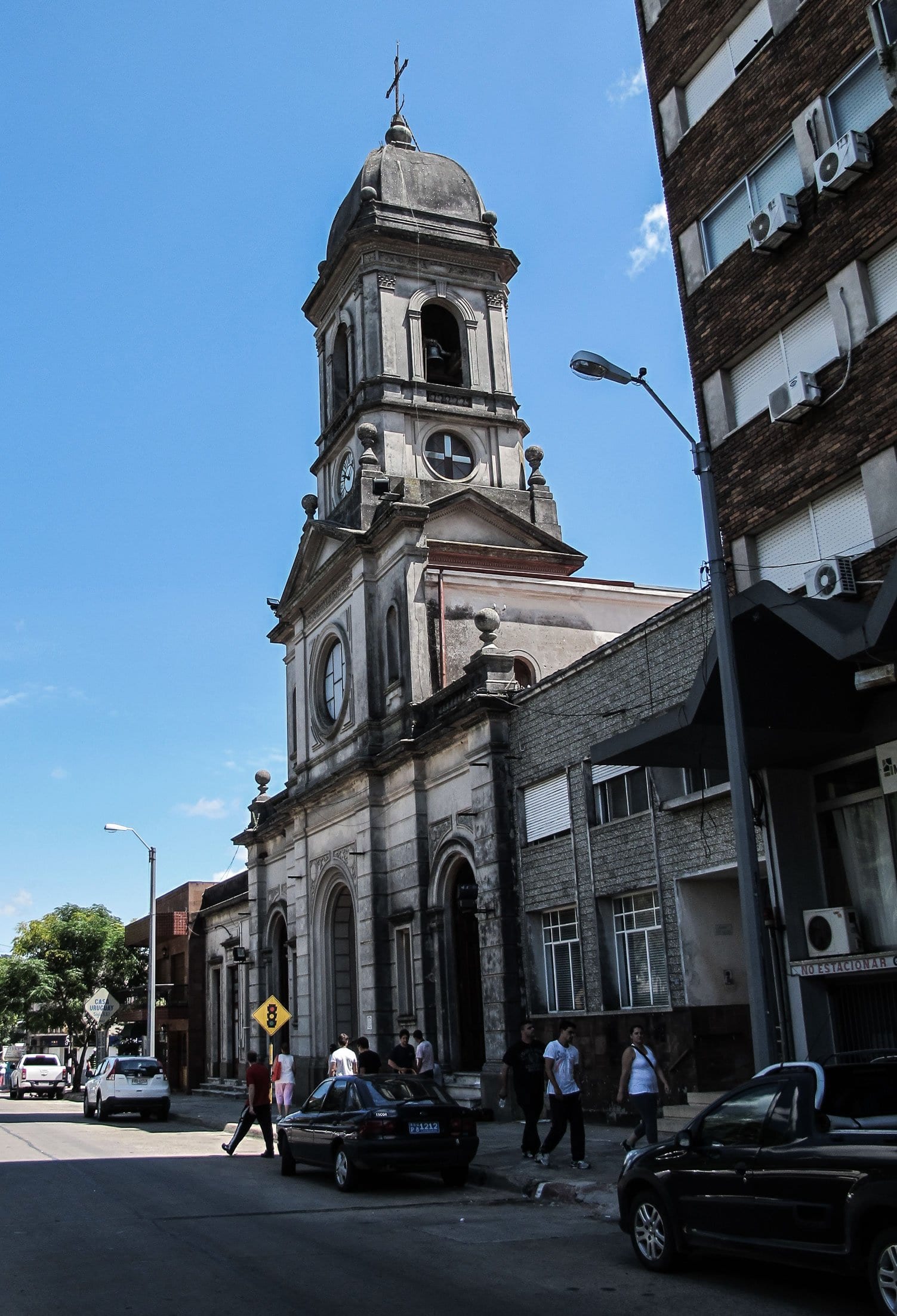 Inaugurada em 1891, a Paróquia Inmaculada Concepción de Rivera é Patrimônio Histórico Nacional | Foto: Silnei L Andrade / Mochila Brasil