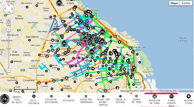 Através do mapa é possível planejar a viagem pela cidade | Reprodução
