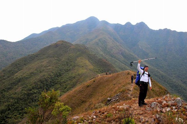 Raffa em um dos pontos da Serra Fina | Foto: Arquivo pessoal