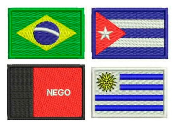 Patchs de países, Estados, bandas, grupos ou do que você se identifica 'incrementam' a mochila | Foto: Divulgação