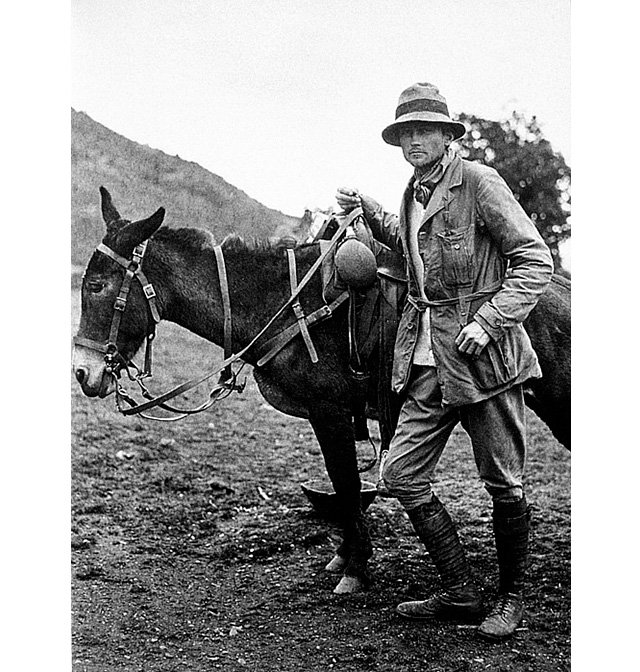 Hiram Bingham em expedição | Foto: Reprodução