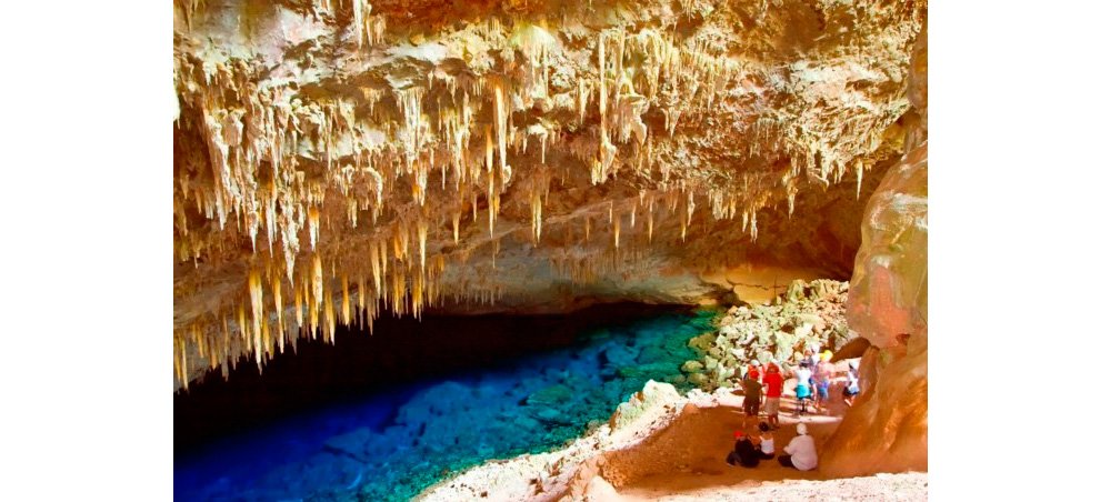 Gruta do Lago Azul, um dos atrativos de Bonito | Foto: Divulgação