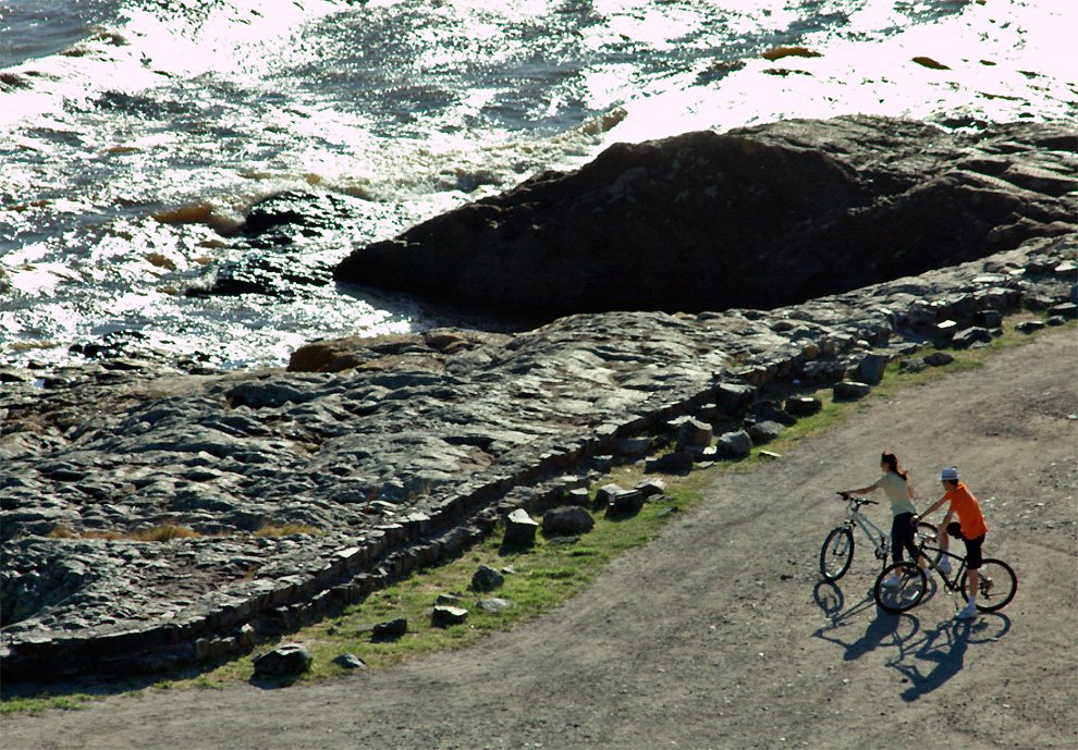 Pedalar pela cidade de Colonia del Sacramento, uma das mais belas do Uruguai é um ótimo meio de conhecê-la | Foto: Silnei L Andrade/Mochila Brasil