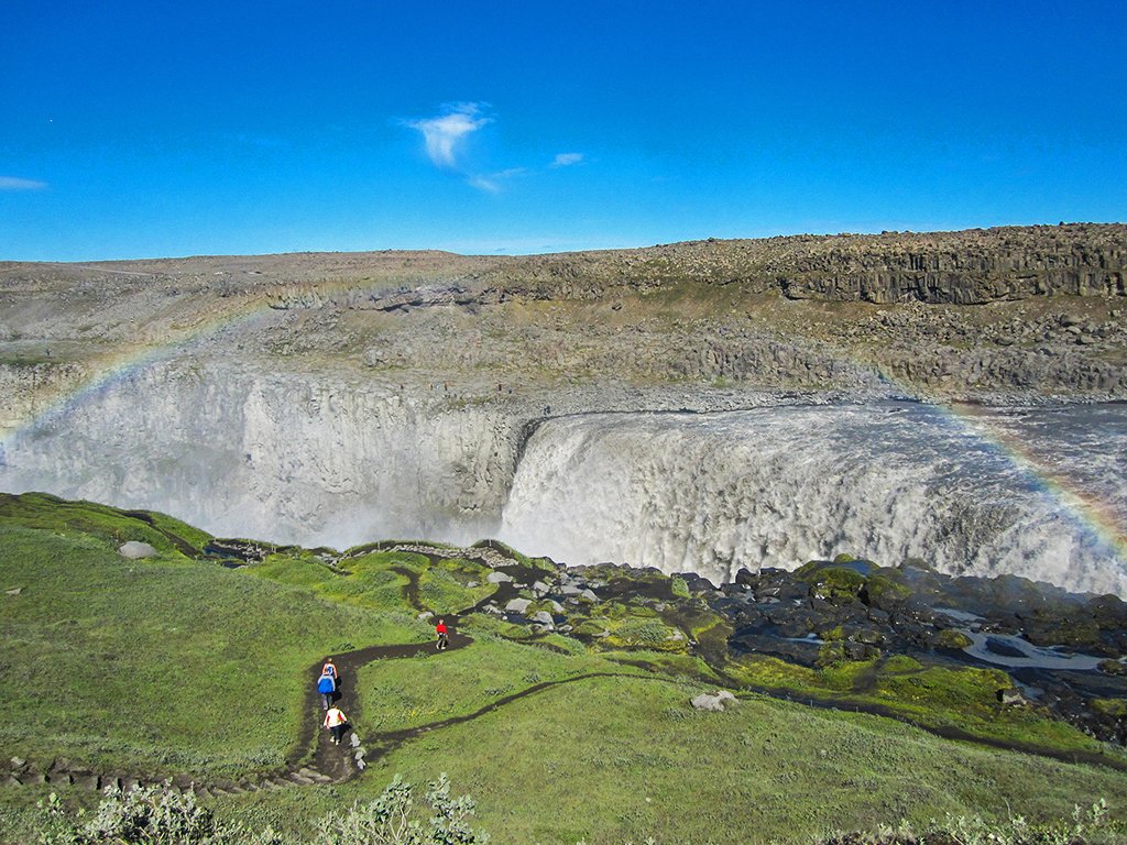 A maior queda d'água da Europa é Detifoss e fica na Islândia | Foto: Jean-Baptiste Dodane