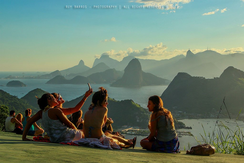 Vista parcial da cidade do Rio de Janeiro, a partir do Parque da Cidade em Niterói | Foto: Ruy Barros