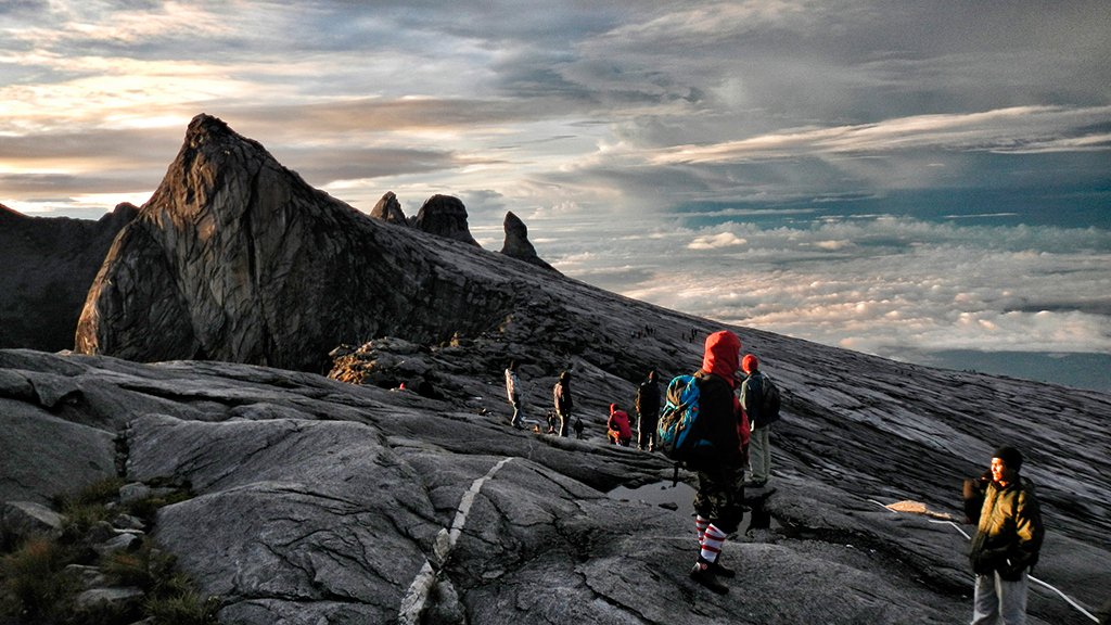 Monte Kinabalu, em Bornéu | Foto: Mike Loffer/Arquivo pessoal.