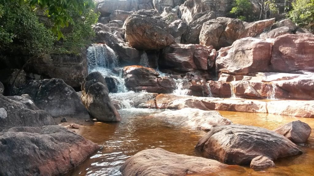 Cachoeira do Paiva na Serra do Tepequém - Foto: asaltasaventurasemroraima.blogspot.com.br