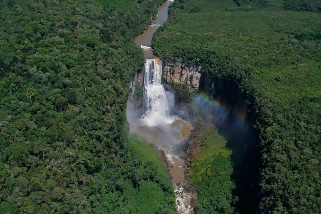 Salto São João - Prudentópolis - Paraná - Foto: Secretaria de Turismo