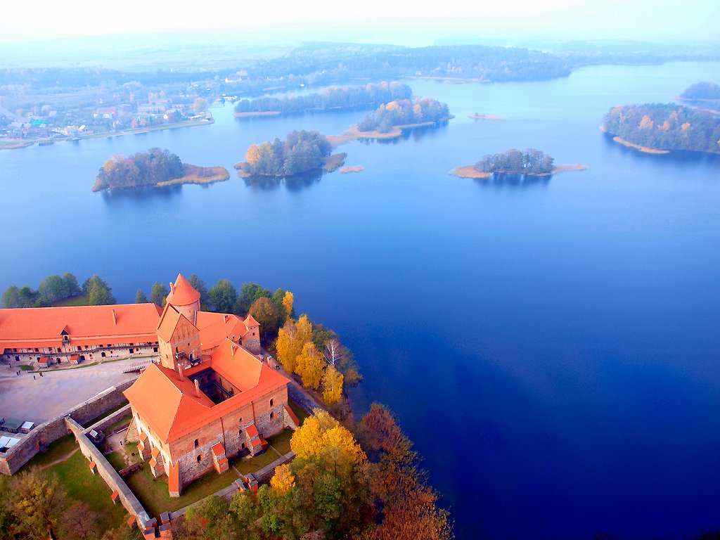 Área do Parque Nacional de Trakai | Foto: Mindaugas Danys.