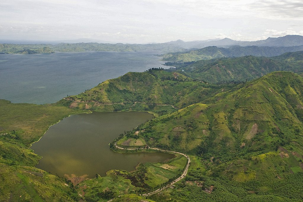 Pôr-do-sol no Rio Congo | Foto: Marie Frechon/United Nations.