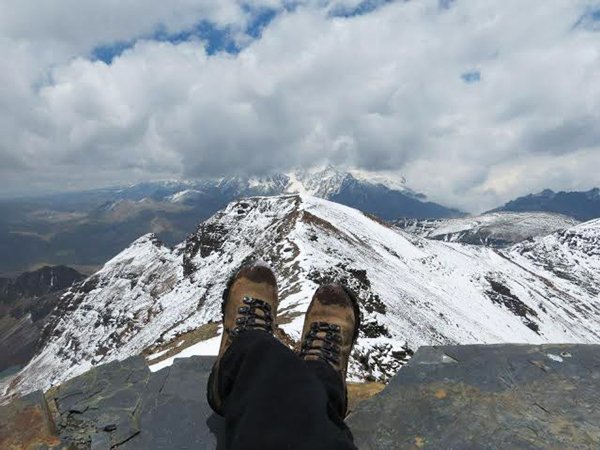 Pico Chacaltaya - Bolívia | Foto de Silvana Baijuk.
