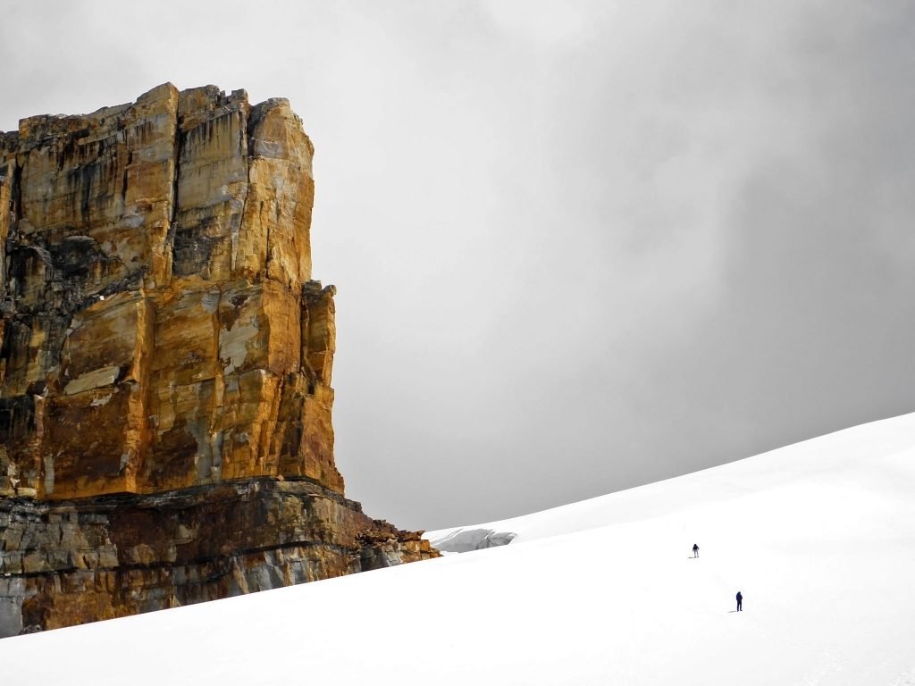 Formação rochosa conhecida como "Pulpito del Diablo" no Parque Nacional Natural El Cocuy - Foto: Luis Alveart