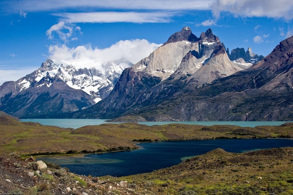 Los Cuernos del Paine no Parque Nacional Torres del Paine - Foto: Bruce Fryxell