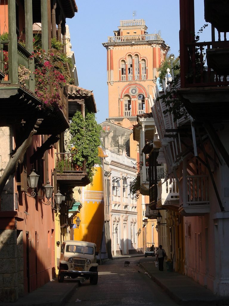 Rua de Cartagena - Colômbia - Foto: Silnei L Andrade / Mochila Brasil 