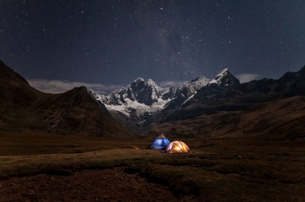 Camping em Huayhuash - Foto: David de la Peña