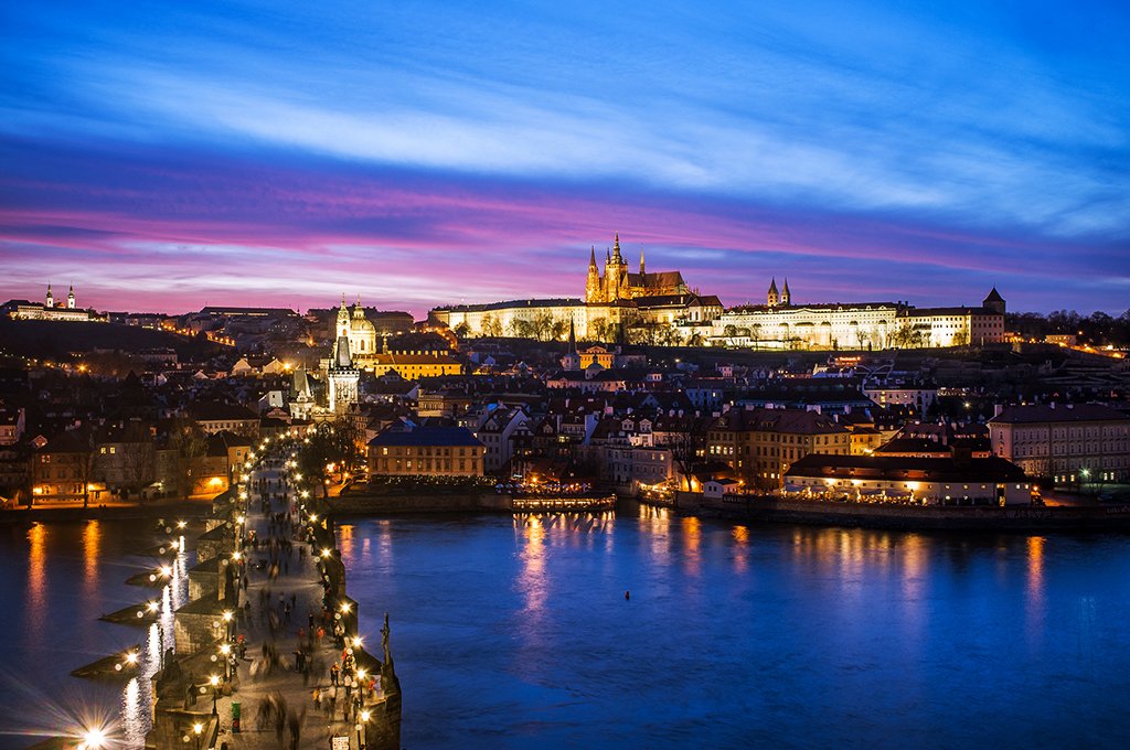 Vista de um dos pontos de Praga, capital da República Tcheca | Foto: Nuno Dantas.
