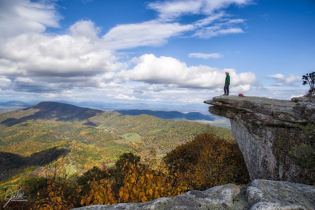 McAfee Knob, Catawba Mountain, Appalachian Trail, Virginia | Foto: Frank Kehren.