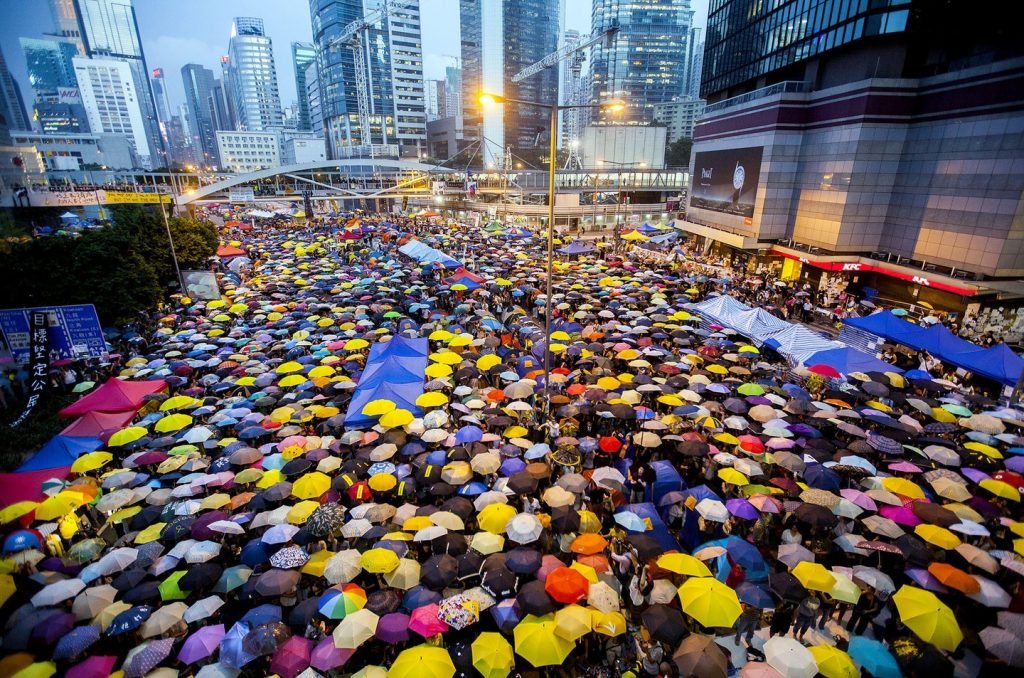 Hong Kong Protests One Month 01