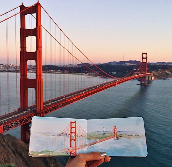Golden Gate - Califórnia - EUA | Foto: Reprodução.