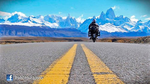 Estrada na região de El Chaltén | Foto: Arquivo pessoal/PablitoViajero.com