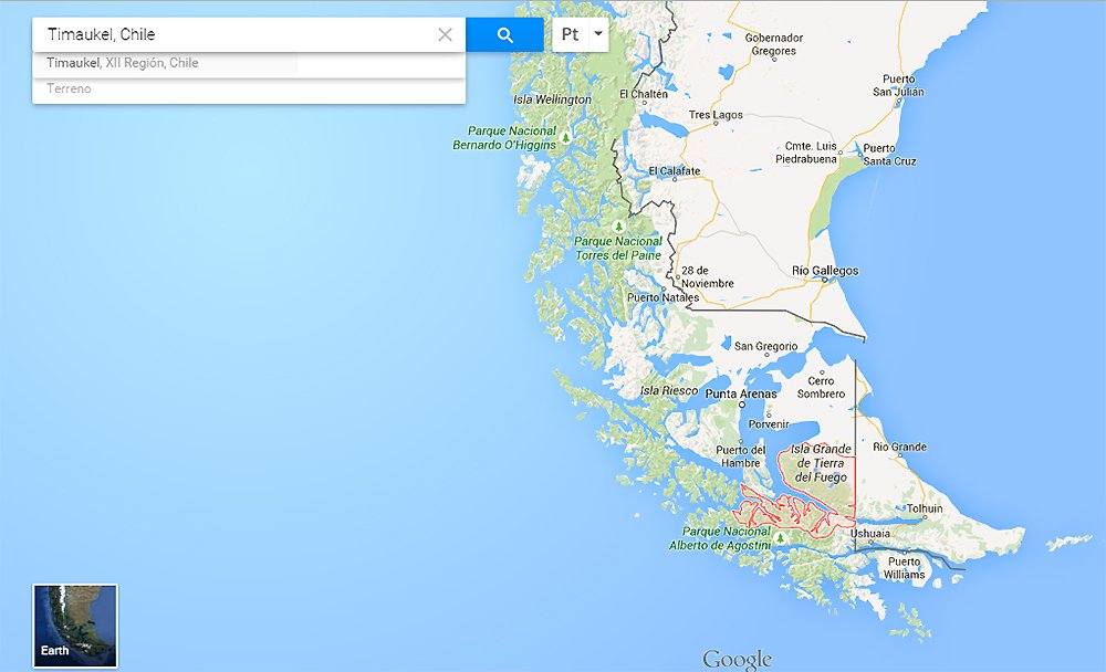 Região onde está a cidade | Reprodução Google Mapas.