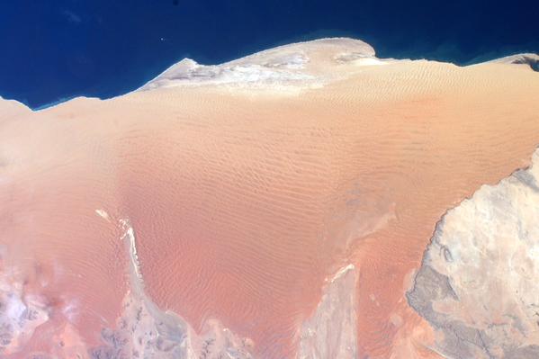 Área do Deserto da Namíbia | Foto: Terry W. Virts.
