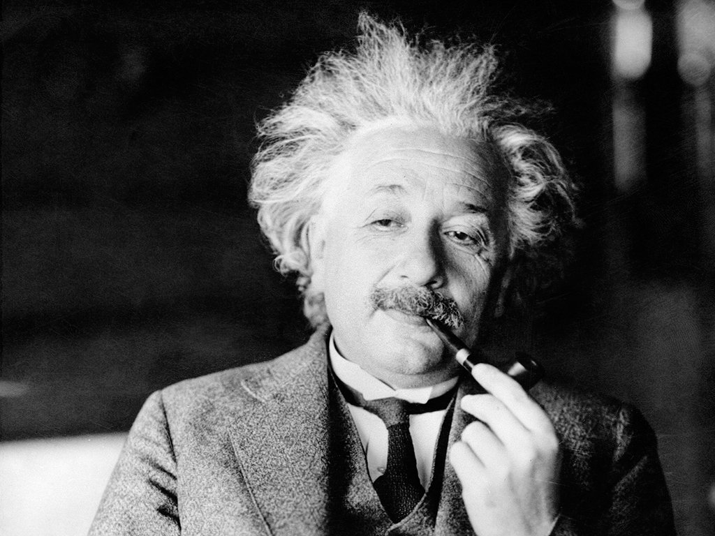 Não. Infelizmente a gente não vai encontrar o Einstein por aí, mas vai encontrar gente que está pouco ligando para 'como está meu cabelo hoje' | Foto: Ralph Morse.