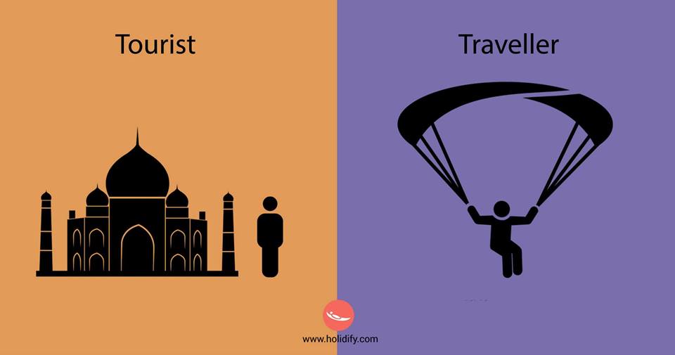 Eu nunca pulei de paraquedas (e acho que nunca vou pular: 1- medo, 2- Não tenho a mínima vontade - risos) e certamente quero conhecer o Taj Mahal.
