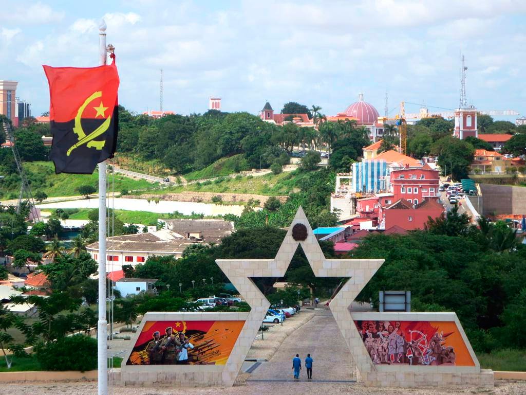 Área da Cidade Alta de Luanda | Foto: David Stanley.