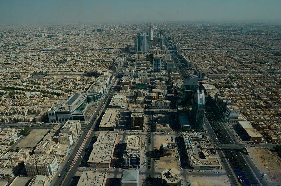 Vista da cidade de Riade, capital da Arábia Saudita | Foto: Stephen Downes.