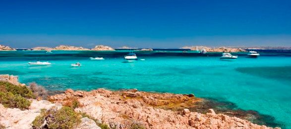 Vista de área do Parque Nacional la Maddalena | Foto: Divulgação/Italia.it.