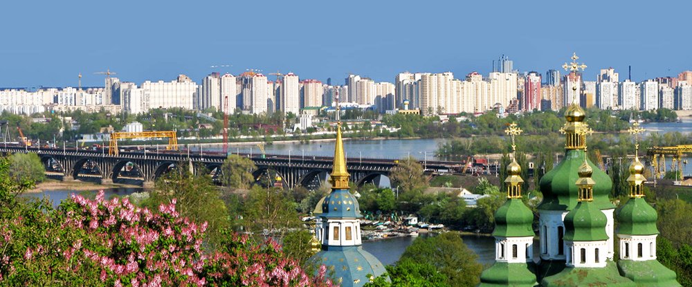 Vista de área de Kiev, capital da Ucrânia, cidade que aparece como a mais barata da Europa no índice | Foto: Russian Kapral.