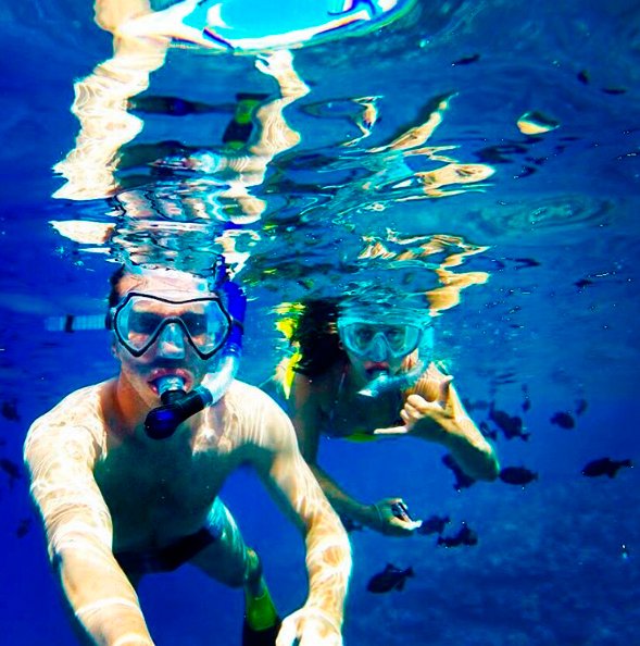 Na ilha de Molokini - Hawaii | Foto: Reprodução Instagram.