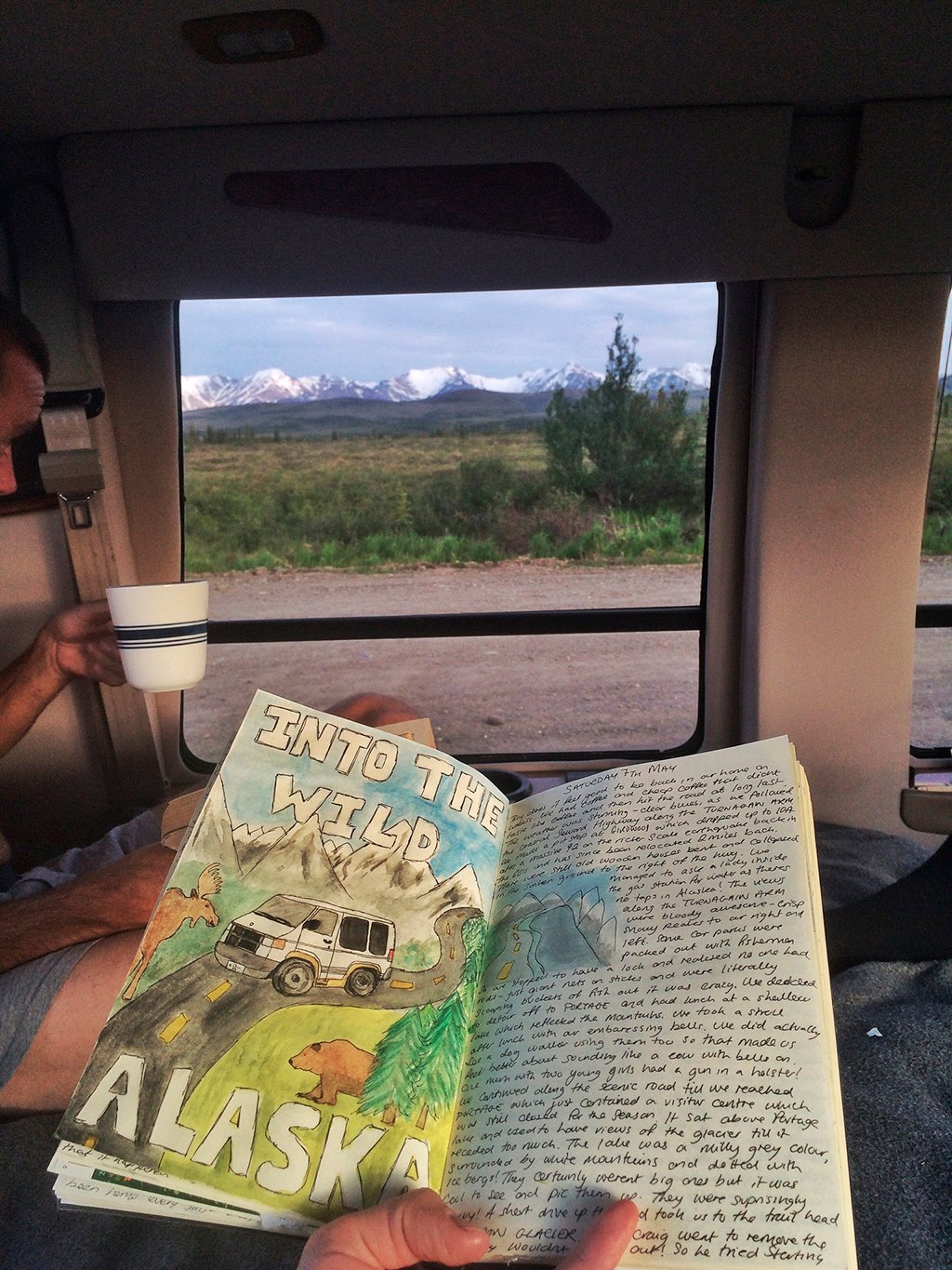 E o diário de bordo vai sendo ampliado. Na imagem, inspiração no Alasca (Into the Wild) | Foto: Lauren Winslow-Llewelly/Reprodução Flickr.