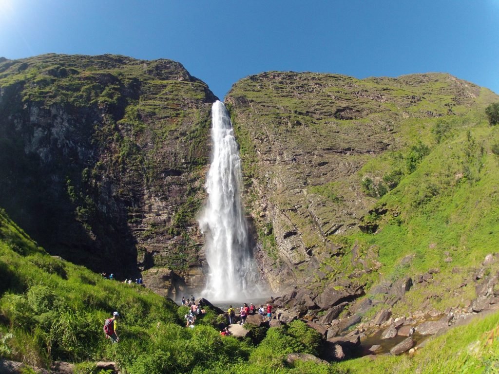 Cachoeira Casca d'Anta em São Roque de Minas é uma das mais belas cachoeiras em Minas Gerais