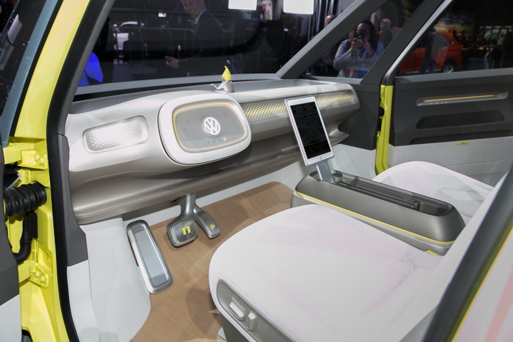 Volkswagen ID BUZZ concept interior 1