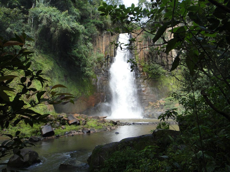 Foto: Cachoeira do Chicão II / Blog do Grupo de Caminhadas de Faxinal