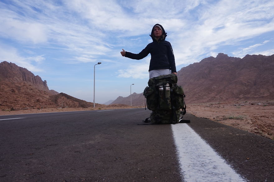 Since one year I am hitchhiking alone through Africa Spending 0 for accommodation 58c126b8932a1 880