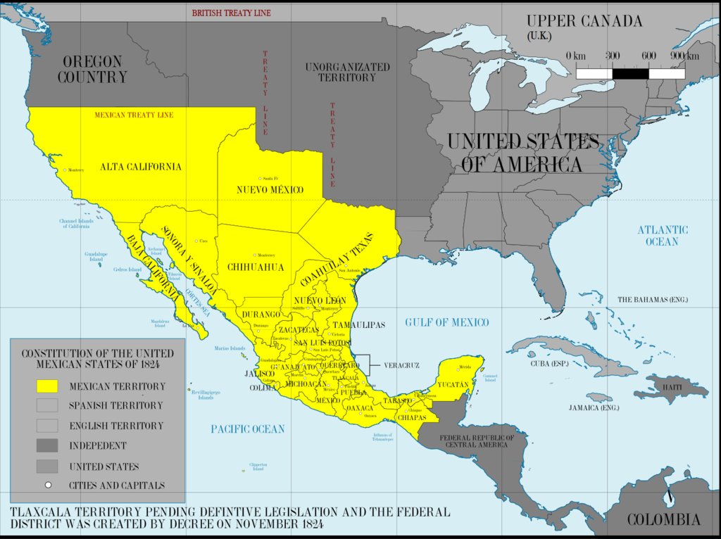 1024px Mexico 1824 equirectangular projection