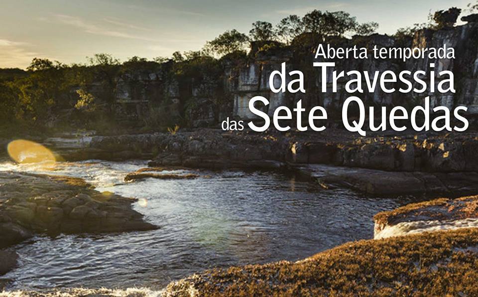 Abertas as reservas para a Travessia das Sete Quedas na Chapada dos Veadeiros
