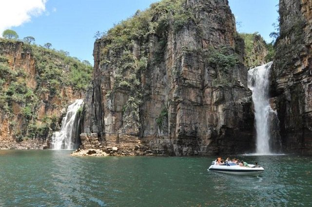 Canyons em Capitólio, Roteiro em Capitólio