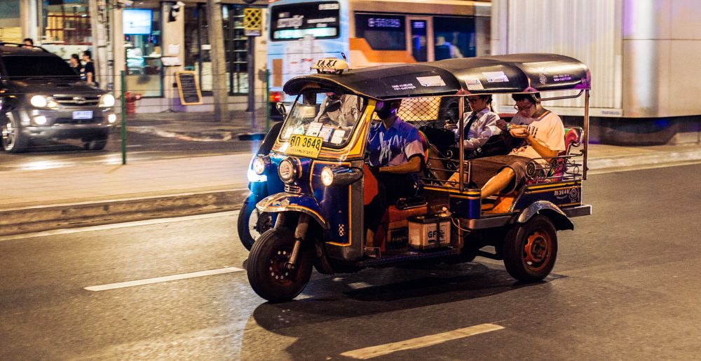 Bangkok por Viajando na Janela